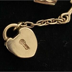 For @ashleyarboleda  Gold Pandora Lock charm
